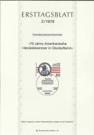 ALEMANIA DOCUMENTO PRIMER DIA BERLIN ESCUDO ESTADOS UNIDOS HERALDICA AGUILA - Other & Unclassified