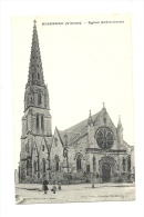 Cp, 86, Mirebeau, Eglise Notre Dame, écrite 1924 - Mirebeau