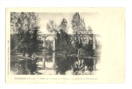 Cp, 86, Lusignan, Vallée De La Vonne Et Le Viaduc, Vue Prise De Vau-Chiron - Lusignan