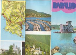 B0924 - Brochure Illustrata  RAPALLO - GNOVA Ed. Agis Anni '70 - Turismo, Viaggi