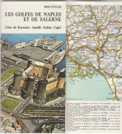 B0953 - Brochure Ill.GOLFO DI NAPOLI E DI SALERNO ENIT 1971/TORRGAVETA/BACOLI/PO ZZUOLI/ISCHIA/FAITO/ATRAN I/MAIORI/CETA - Turismo, Viaggi