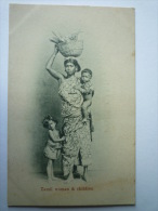 SRI LANKA  :  Tamil Woman & Children  -  Beau Plan  - Sri Lanka (Ceylon)