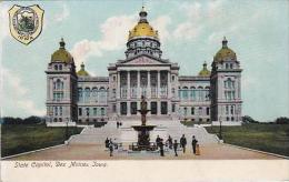 Iowa Des Moines State Capitol - Des Moines