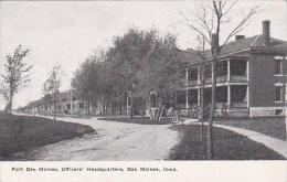 Iowa Des Moines Fort Des Moines Officers Headquarters - Des Moines