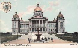 Iowa Des Moines State Capitol - Des Moines