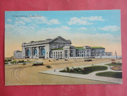 Kansas City,MO--Union Station--cancel 1924--PJ155 - Sonstige & Ohne Zuordnung