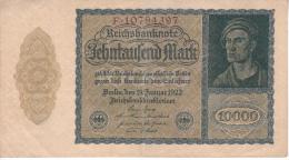 Billet De 10000 - 1922 - 10.000 Mark