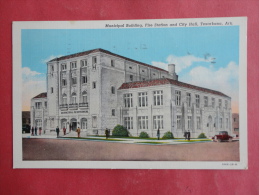 Texarkana,TX/AR--Municipal Building, Fire Station, And City Hall--cancel 1947--PJ156 - Sonstige & Ohne Zuordnung