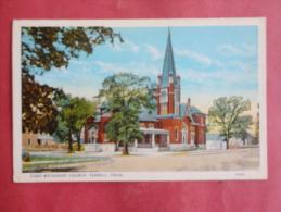 Terrell,TX--First Methodist Church--not Mailed--PJ157 - Altri & Non Classificati