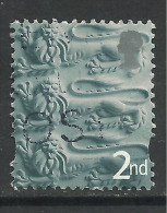 GB 2001 - 2002 QE2 2nd Class Definitive Three Lions SG EN 1.( J254 ) - Engeland