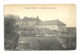 Cp, 86, Couhé-Vérac, Le Château Et Les Classes, écrite - Couhe