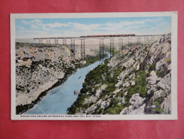 El Paso,TX--Pecos High Bridge--not Mailed--PJ159 - El Paso