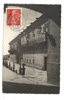 Saint-Jacques-de-Compostelle Ou Santiago De Compostela (Espagne, Galicia) :  PP DeFemme Avec Panier En 1953 (animé)  PF. - Santiago De Compostela