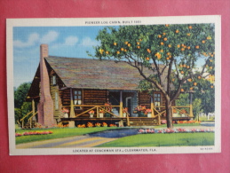 Clearwater,FL--Pioneer Log Cabin--not Mailed--PJ159 - Clearwater