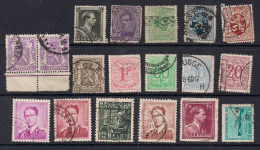 Belgium Selection 18 X Stamps.. ( C27 ) - Collections