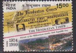 India Used 1999, The Hindustan Times, Journalism  (image Sample) - Gebruikt