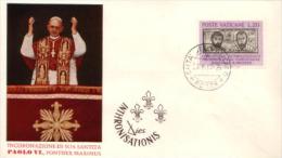 Vatican - Sonderbeleg / Special Cover  (s356) - Brieven En Documenten