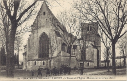 16 - Chateauneuf Sur Charente : L'Abside De L' Eglise - Chateauneuf Sur Charente