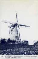 RUMBEKE ~ Roeselare (W.Vl.) - Molen/moulin - Blauwe Prentkaart Ons Molenheem: De Kazandmolen Vóór De Brand En Herbouw - Roeselare