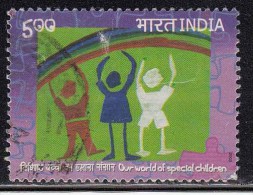 India  Used 2003, International Conference On Autism, "Special Children", Neural Disorder, Disease, Disabled - Gebruikt