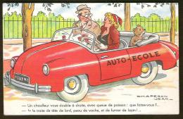 JEAN CHAPERON - HUMOUR - LECON DE CONDUITE - AUTO ECOLE - Ed A. NOYER - Chaperon, Jean