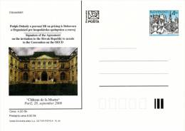 Entier Postal De 2000 Sur Carte Postale Illustrée - Postkaarten