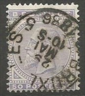 41  Obl  BXL  40 - 1883 Léopold II