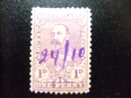 QUEENSLAND  1890  -- EDUARDO VII   -- DUTY STAMP    --   Yvert & Tellier Nº  ??? º - Oblitérés