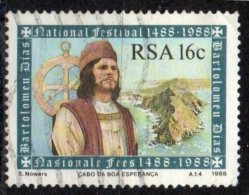 Afrique Du Sud ; South Africa ; 1982 ; N°Y : 638 ; Ob; " Diaz " ;cote Y :    E. - Usados