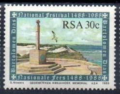 Afrique Du Sud ; South Africa ; 1982 ; N°Y : 639 ; N **; " Diaz Mémorial " ;cote Y :   1.25 E. - Unused Stamps