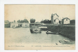 LAROCHE - Embouchure Du Canal De Bourgogne Dans L'Yonne ( Péniche ) - Laroche Saint Cydroine