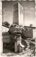 MONTCUQ Joli Coin Sur La Tour Timbrée Excellent état 1963 - Montcuq