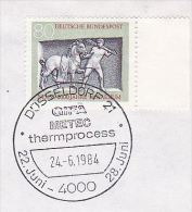 1984 COVER (card) Dusseldorf METEC THERMPROCESS Thermo HEAT ENGINEERING EVENT Pmk COVER GERMANY  Stamps Energy - Otros & Sin Clasificación