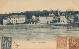 ( CPA 94 )  ABLON  /  Quai Magne  - - Ablon Sur Seine