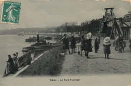 ( CPA 94 )  ABLON  /  Le Pont Tournant  - - Ablon Sur Seine