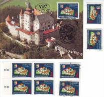 1053o: Österreich Aus 1988, Maximumkarte Und **/o Motivgleiche Briefmarken - Kefermarkt