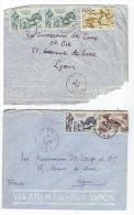 FRANCE. COLONIE. LETTRE. 69. LYON. RHONE. PA. AVION. TOGO. LOME. - Cartas & Documentos