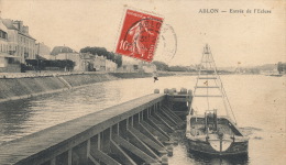 ( CPA 94 )  ABLON  /  Entrée De L' Écluse  - - Ablon Sur Seine