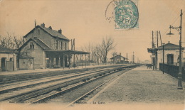 ( CPA 94 )  ABLON  /  La Gare  - - Ablon Sur Seine