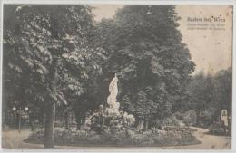 Austria - Baden Bei Wien - Undine Brunnen - Denkmal - Kurpark - Baden Bei Wien