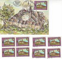 1052o: Österreich Aus 1989, Maximumkarte Und **/o Motivgleiche Briefmarken - Feldbach