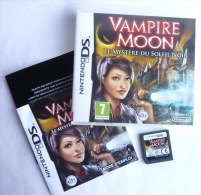 JEU NINTENDO DS  VAMPIRE MOON - LE MYSTERE DU SOLEIL NOIR - Nintendo DS