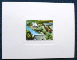 POLYNESIE Yvert 395 Epreuve De Luxe ** MNH Sheet Of Luxe - Unused Stamps