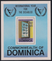Dominica 1981 International Year Of Disabled Persons Yvert Ss 71** - Dominica (1978-...)