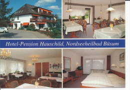 PK-CP Deutschland, Nordseeheilbad Büsum Hotel Hauschild, Ungebraucht, Siehe Bilder!*) - Büsum