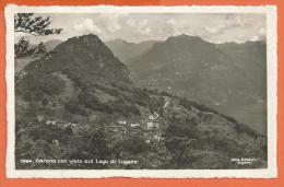 HA278, Carona Con Vista Sul Lago Di Lugano, 1264,  Circulée 1939 - Carona 