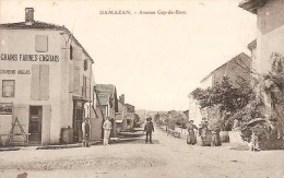 DAMAZAN AVENUE CAP-DE-BOSC "GRAINS,FARINES,ENGRAIS,C HARBON ANGLAIS,PERSONNAGES REF 33117 - Damazan