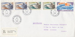 E 243 / TAAF SUR   LETTRE  RECOMMANDEE  - PORT AUX FRANCAIS  KERGUELEN  -1981- - Lettres & Documents