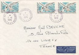 E 256 / TAAF SUR   LETTRE   - PORT AUX FRANCAIS  KERGUELEN  -1976 - - Lettres & Documents