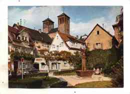 Bensheim An Der Bergstrasse Brunnen D Fraa  Vun Bensem - Bensheim